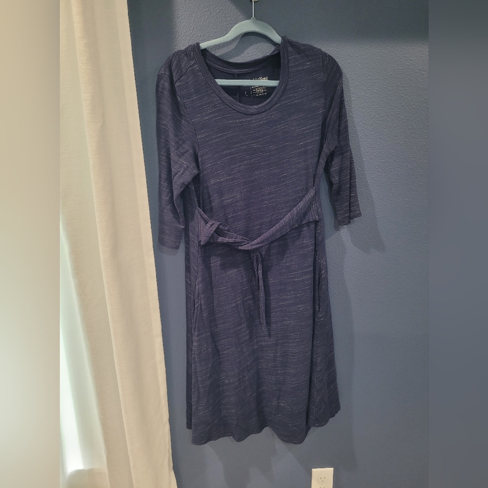 Latched Mama Tie Front Breastfeeding Dress L